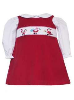 Boutique Rare Editions Smocked Christmas Dress Size 4T Girls Clothing 