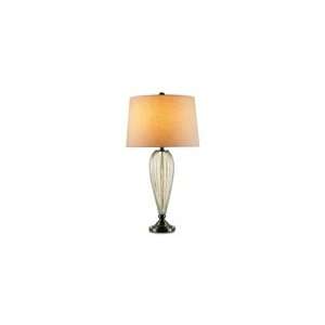   Lillian August Pierre Table Lamp in Amber Glass 6561