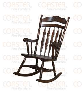 Walnut Windsor Rocking Chair   FREE S/H  