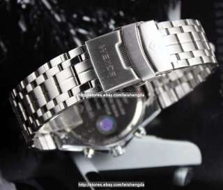   Watch Analog Steel Band Waterproof Silver Sports Wrist Watch  