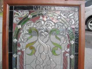 VICTORIAN STYLE STAINED GLASS WINDOW BP163A  