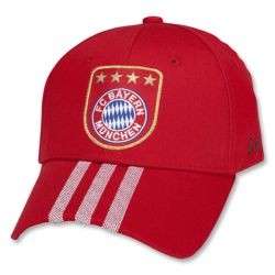 adidas Bayern Munchen 2010 2011 Hat Cap Soccer RED NEW  
