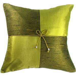   Checker 16x16 Decorative Silk Throw Pillow Cover