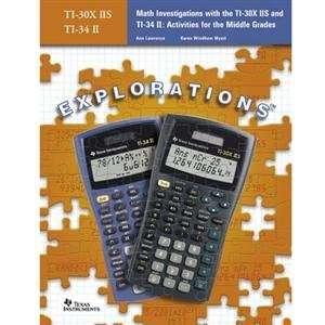  Instruments, TI 30XIIS 34II WORKBOOK (Catalog Category Calculators 