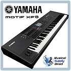 yamaha motif xf8 synthesizer workstation 88 key professional keyboard 