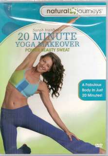 20 Minute Yoga Makeover Power Beauty Sweat DVD with Sara Ivanhoe DVD 