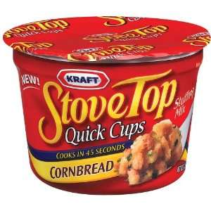 Stove Top Cornbread, 2 Ounce Cup (Pack of 6)  Grocery 