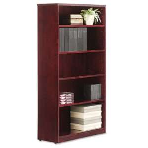  Verona Veneer Series Five Shelf Bookcase   5 Shelves, 36w x 14d x 