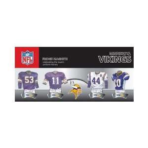  Magnet Set  NFL  Minnesota Vikings 