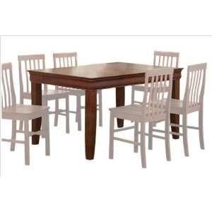   Wood Fancy Dining Table   Brown by Walker Edison Furniture & Decor
