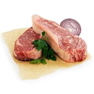Niman Ranch Choice 12 oz. Boneless Strip Steaks, Set of 4  