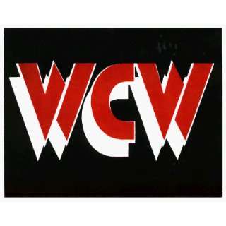 Wrestling   WCW Logo   Sticker / Decal