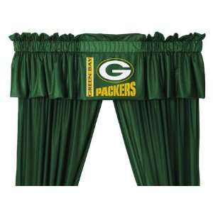   Green Bay Packers LR Window Treatment Valance Only