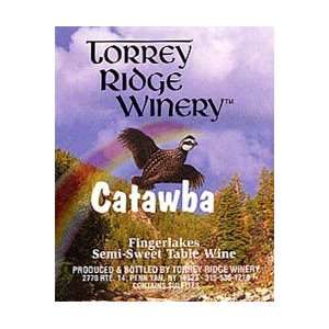  Torrey Ridge Winery Catawba 750ML Grocery & Gourmet Food