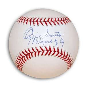  Ozzie Smith MLB Baseball Inscribed Wizard of Oz Sports Collectibles