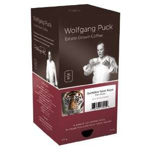 Wolfgang Puck Coffee, Sumatra Kopi Raya, Dark Roast, 18 ct Pods, 3 pk 