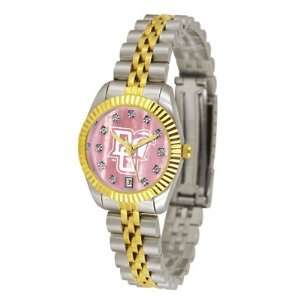 Bowling Green Falcons BG NCAA Womens Executive Mother Of Pearl Watch 